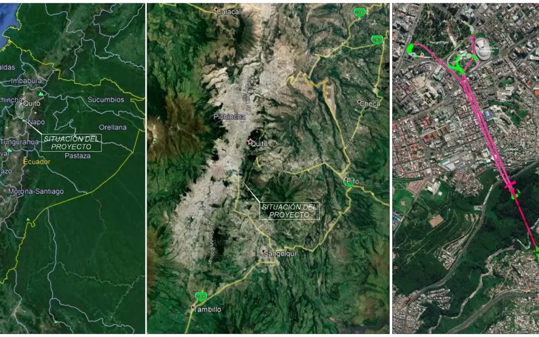 Estudio de conexión vial en la ciudad de Quito